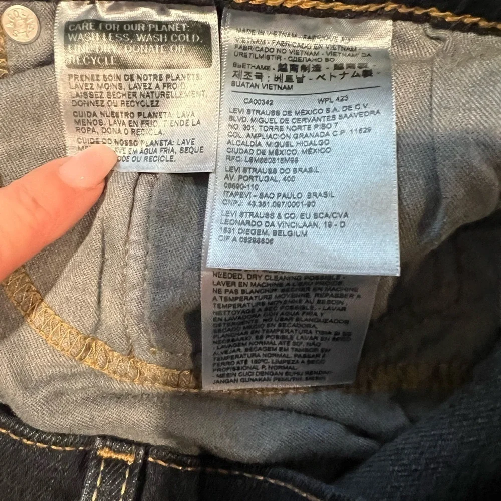 Men’s Levi’s 505 denim jeans size 38 X 34